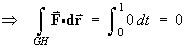 line integral(GH) = 0
