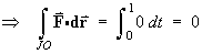line integral(JO) = 0