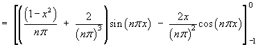 Integral for a_n