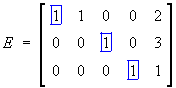 matrix E