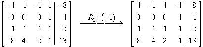 [row reduction]