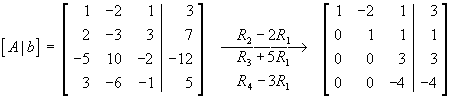 [row reduction]