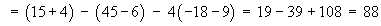 det A1 = 88