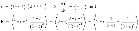 applying parameter x=1-t, y=t