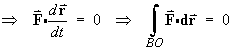 line integral = 0