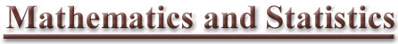 [Link to Math & Stat home page]