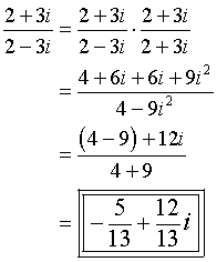 -(5/13) + (12/13)i