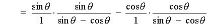 [carry out fraction division]