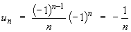 u_n = ... = -1/n