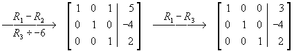 [row reduction]