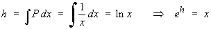 integrating factor = x