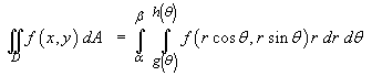 general polar integral