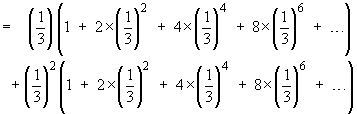 [factor out common terms from both series]