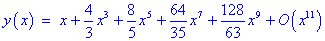 [odd powers in general solution]