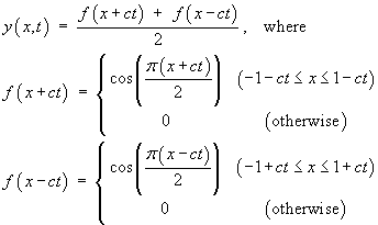 d'Alembert solution