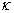kappa