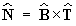 N = B X T