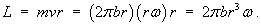 L = mv r