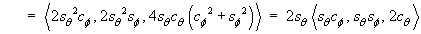 = 2st < stcf, stsf, 2ct >