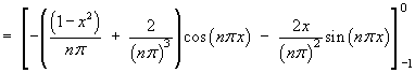 Integral for b_n