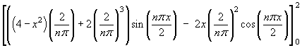 Integral for a_n