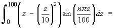 [Integral for Fourier sine series coefficients]