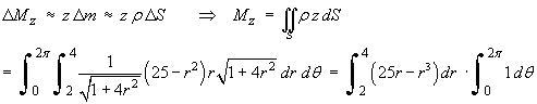 delta M = z delta m