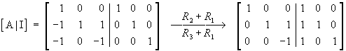 [row reduction]