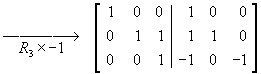 [row reduction]