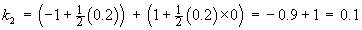 k2 = 0.1