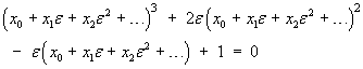 x(e)^3 + 2e x(e)^2- e x(e) + 1 = 0