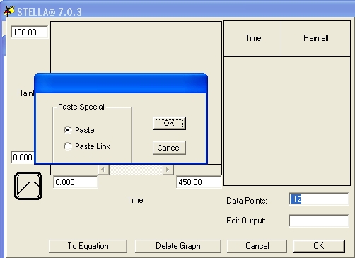 [Paste Special dialog box]